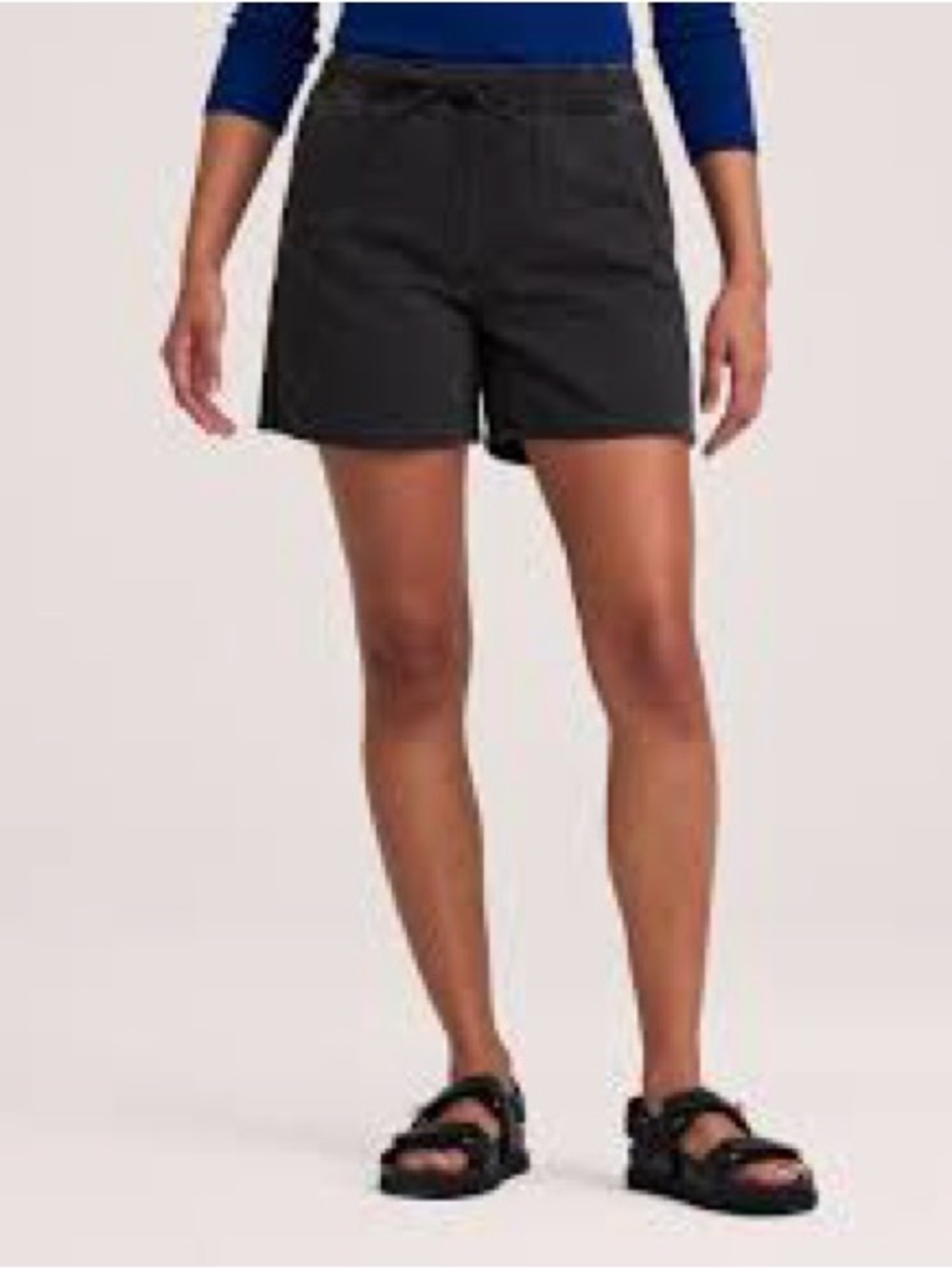 2 for 20 Hiking Shorts Sz 6 cotton/spandex adjustable length